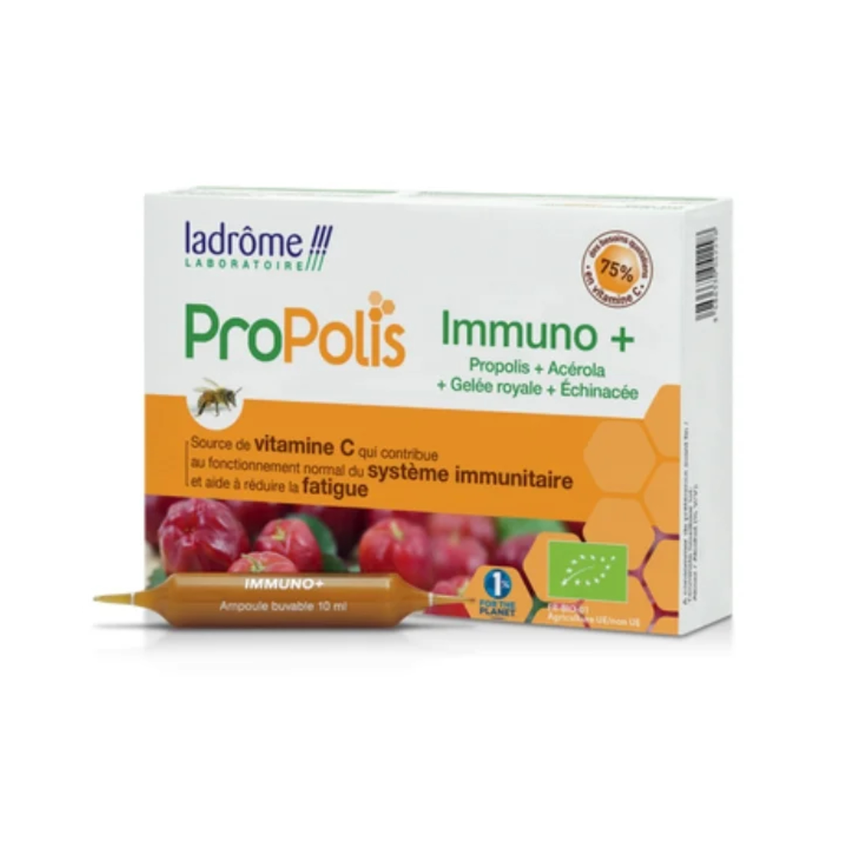 Ladrôme Propolis & Immuno+ 20 ampoules  بروبوليس وإيمونو