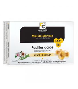 Comptoirs et Compagnie Cœur Fondant de Miel de Manuka IAA 15+  سي أند سي حبوب مص بعسل مانوكا