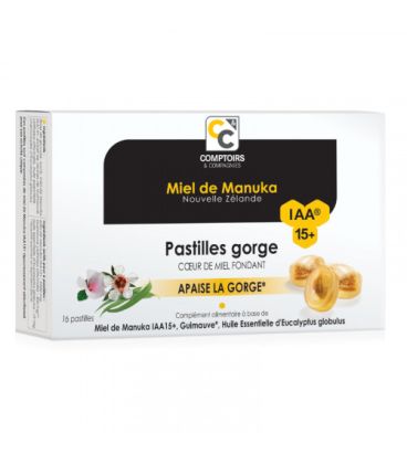 Comptoirs et Compagnie Cœur Fondant de Miel de Manuka IAA 15+  سي أند سي حبوب مص بعسل مانوكا
