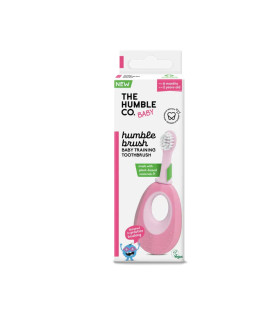 Humble Brosse à Dents Rose pour Bébés à Base de Plantes  فرشاة أسنان وردية للأطفال مصنوعة من النباتات