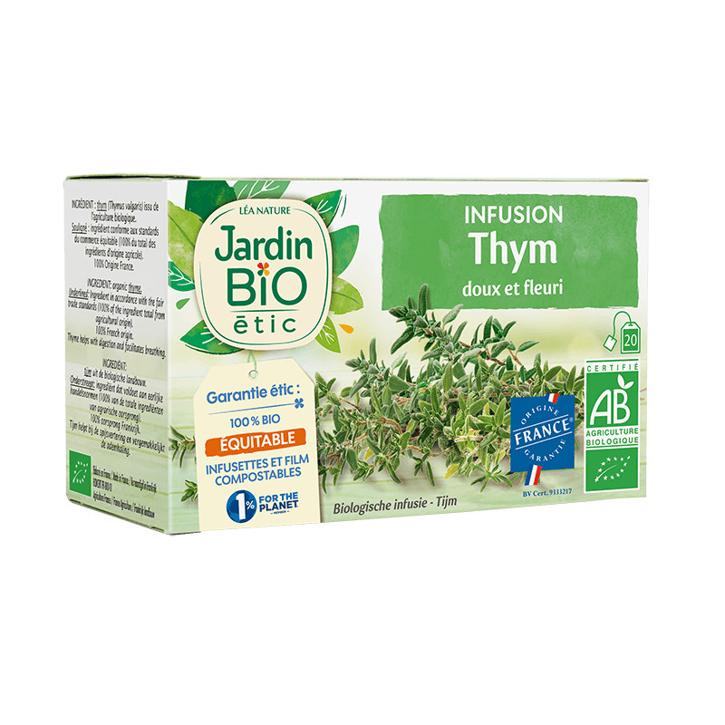 Jardin Bio Infusion Thym 28G شاي الأعشاب بالزعتر
