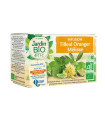 Jardin Bio INFUSION TILLEUL ORANGER MELISSE 30g نقيع  تلل ارنجر ملس