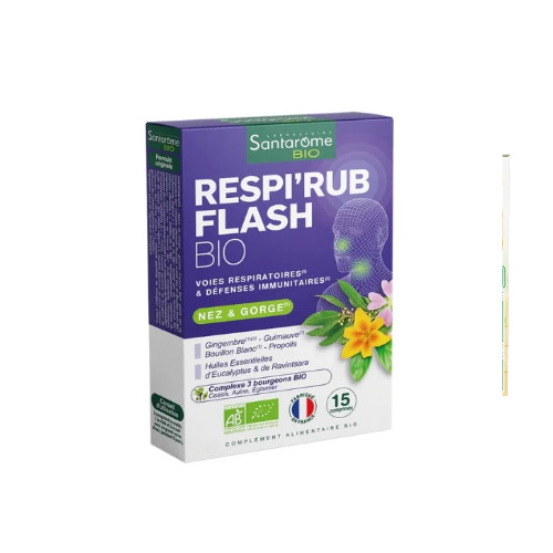 SANTAROME RESPIRUB FLASH 15 COMP  سانتاروم ريسبيروب فلاش