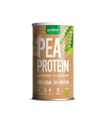 PURASANA PROTEIN 80% POIS NATUREL 400G  بروتين البازلاء الطبيعي