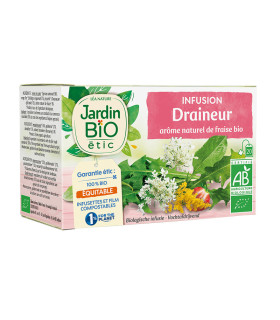 JARDIN BIO INFUSION DRAINEUR 30G شاي اعشاب للتصريف والتنقية