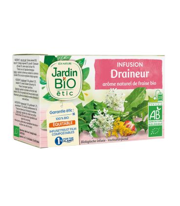 JARDIN BIO INFUSION DRAINEUR 30G شاي اعشاب للتصريف والتنقية