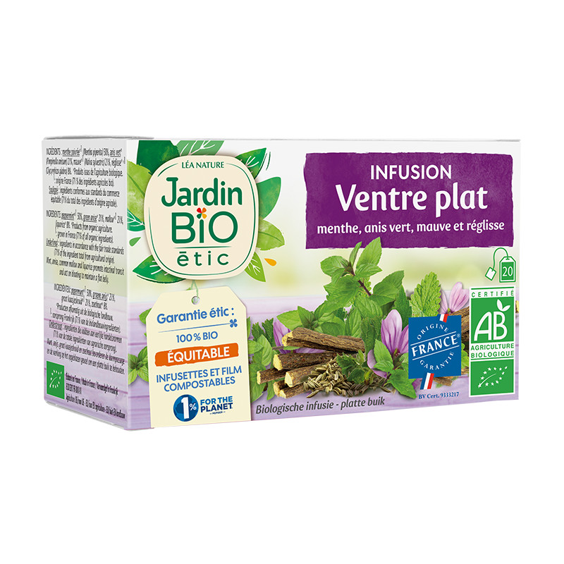 JARDIN BIO INFUSION VENTRE PLAT 30G شاي اعشاب للبطن المسطح