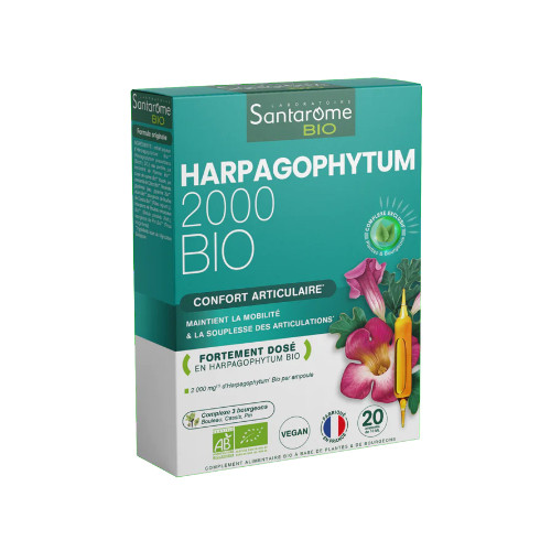 SANTAROME HARPAGOPHYTUM 2000 20 AMPOULES امبولات هارباغوفيتوم