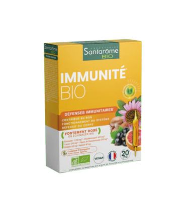SANTAROME IMMUNITÉ BIO 20 AMPOULES سانطاروم امونتي