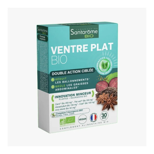 SANTAROME VENTRE PLAT 30 GÉLULES بطـن مسطـح