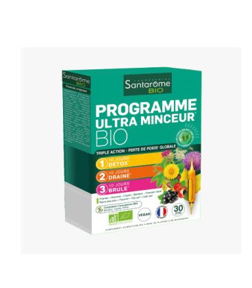 SANTAROME PROGRAMME ULTRA MINCEUR 30 AMPOULES  برنامج سانتاروم للتنحيف