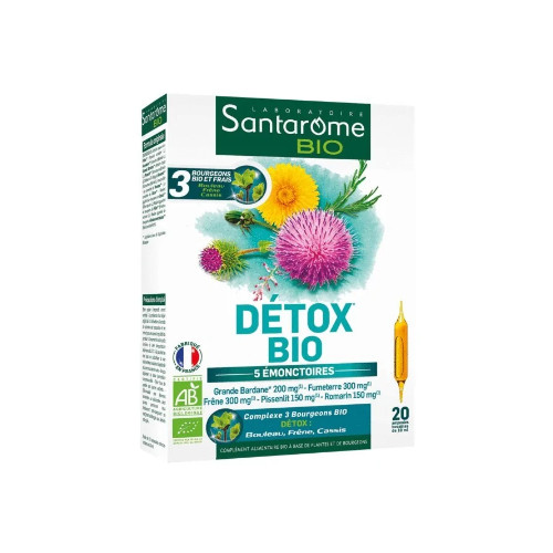 Santarome detox 20 ampoules ديتوكس 20 امبول