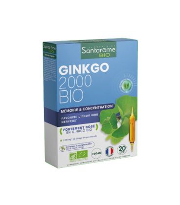 Santarome gingko 20 ampoules جينكو