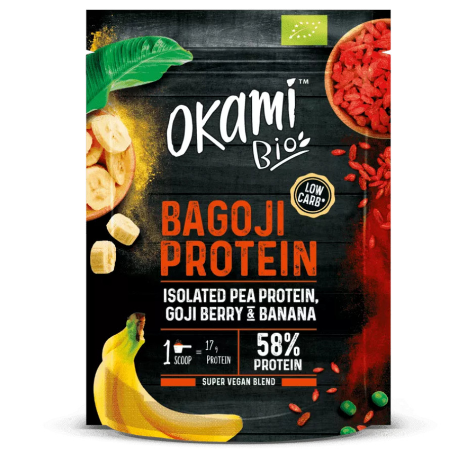 okami protéine de baies de goji 500g بروتين توت الغوجي