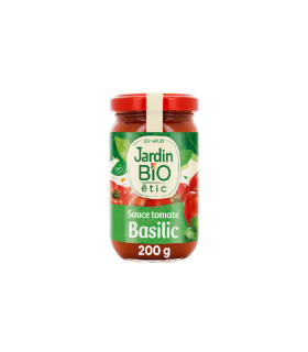 Jardin Bio Sauce tomate basilic bio 200 g صلصة الطماطم بالريحان