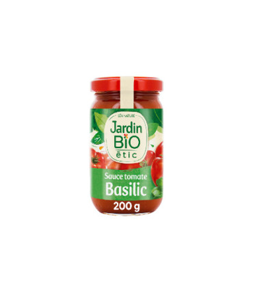 Jardin Bio Sauce tomate basilic bio 200 g صلصة الطماطم بالريحان