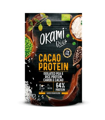 okami protéines de cacao 500g  بروتين الكاكاو