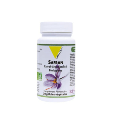 Vitall+ Safran 30mg 30 gélules فيتال+ زعفران