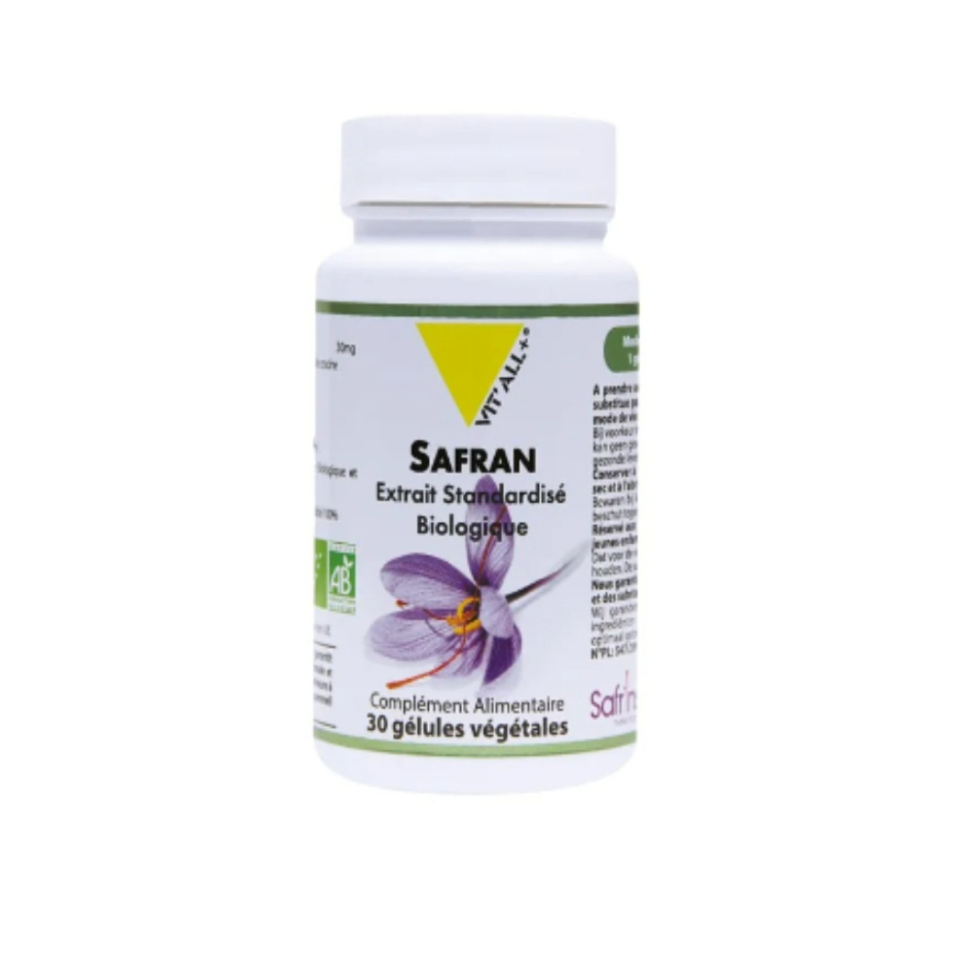 Safran BIO Vitall+ 30mg 30 gélules فيتال+ زعفران