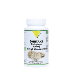 Vitall+ Shiitake 400mg 60 gélules  فيتال+ شيتاكي