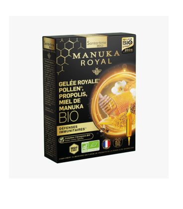 Santarome gelée pollen propolis manuka 20 ampoules جلية بولان بروبوليس مانوكا