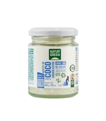 NATURE GREEN HUILE DE COCO VIERGE 200G  زيـت جوز الهنـد