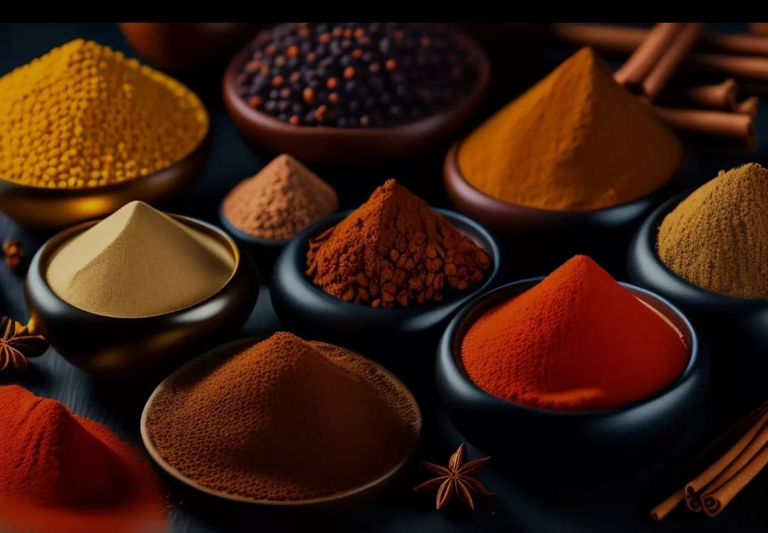 Melanges d'épices Ras el hanout خلطة رأس الحانوت