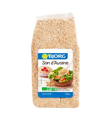 BJORG SON D'AVOINE 500G  نخـالة الشوفـان
