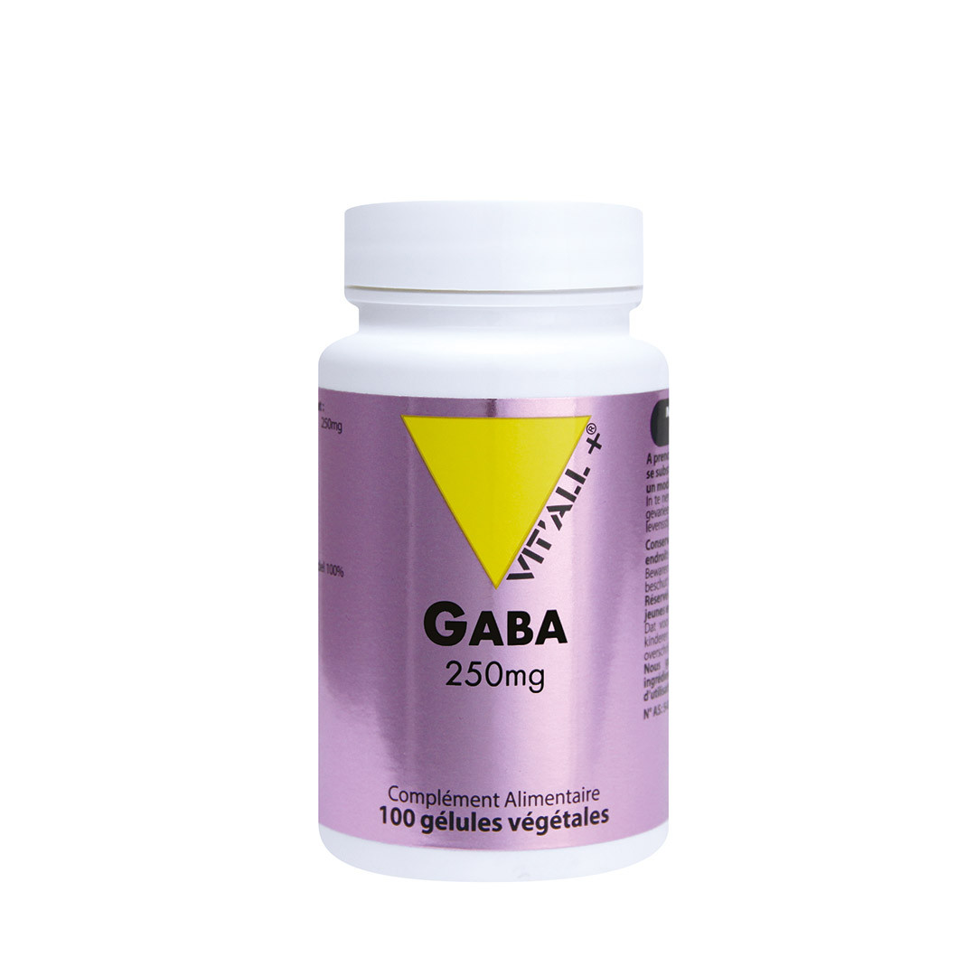 GABA BIO Vitall+ 250mg 100 gélules غابا