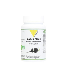 Radis noir Vitall+ 250mg 60 gélules فجل أسود