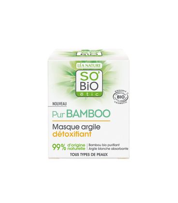 SO’BIO ÉTIC MASQUE ARGILE DÉTOXIFIANT 50ml  قناع طين مزيل للسموم