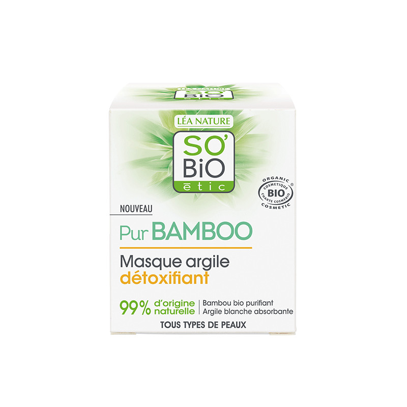 So bio etic masque argile détoxifiant 50ml  قناع طين مزيل للسموم