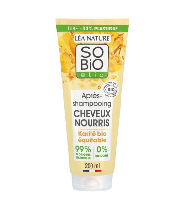 so bio apres shampoing cheveux hydrates coco 200ml بلسم لترطيب الشعر بجوز الهند
