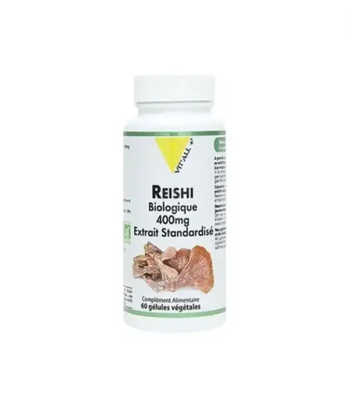 Reishi BIO Vitall+ 400mg 60 gélules فطر ريشي