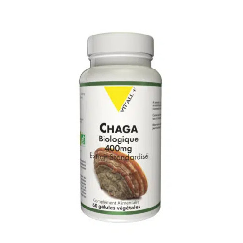 Chaga BIO Vitall+ 400mg 60 gélules شاغا