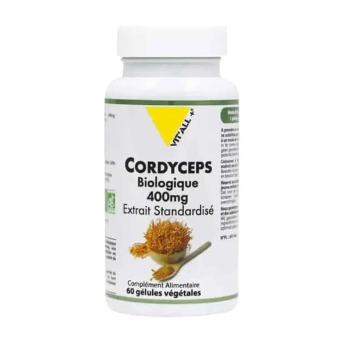 Vitall+ Cordyceps 400mg 60 gélules كوردايسبس