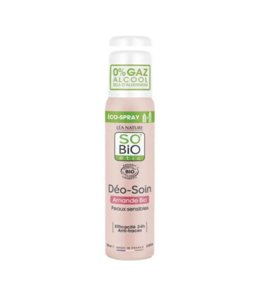 SO BIO ÉTIC Déo soin AMANDE 100ML   رذاذ اللوز