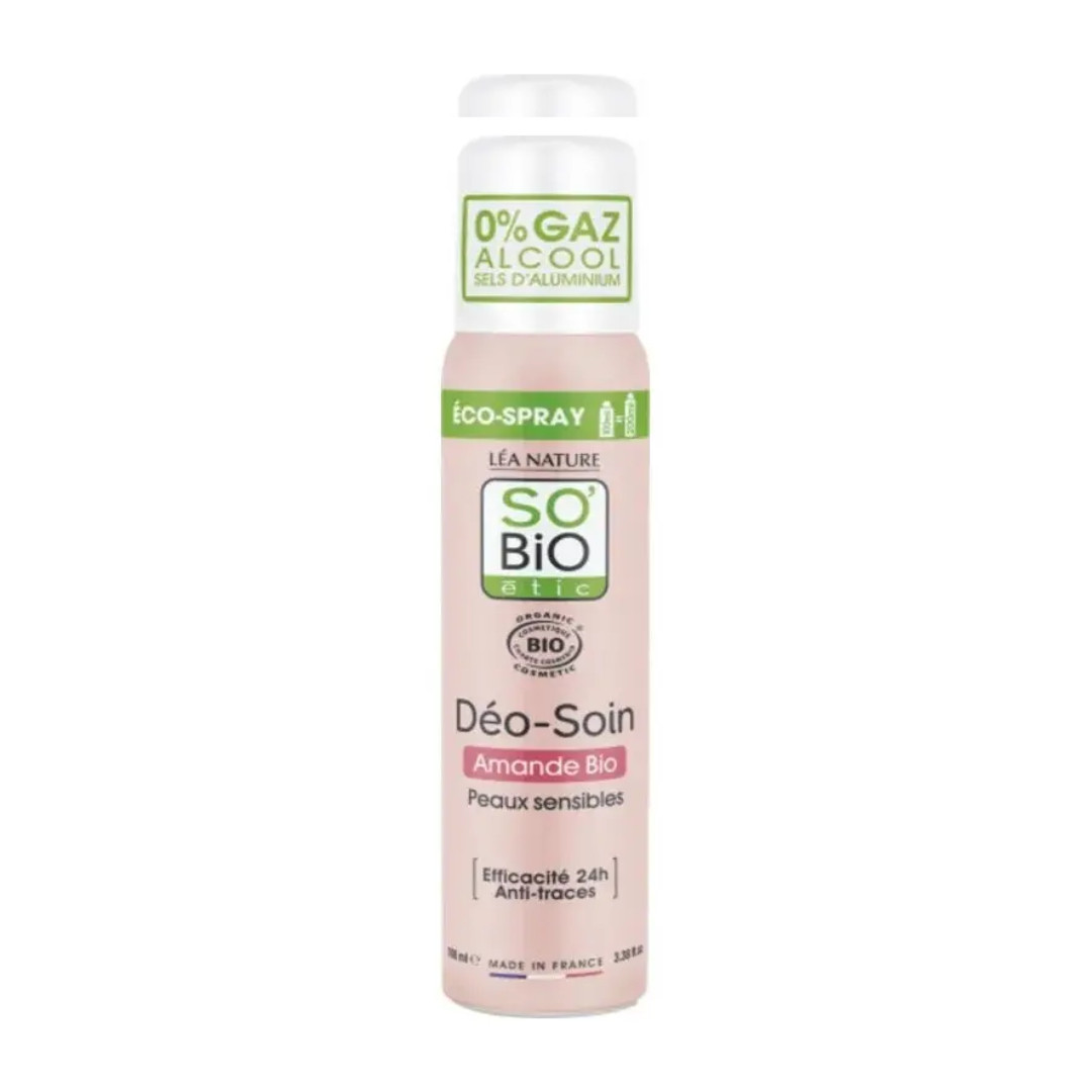 SO BIO ÉTIC Déo soin AMANDE 100ML  رذاذ اللوز