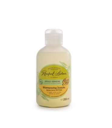 rampal latour shampoing douche argile verveine purifiant 250ml شامبو وجل استحمام بالطين واللويزة المنقية