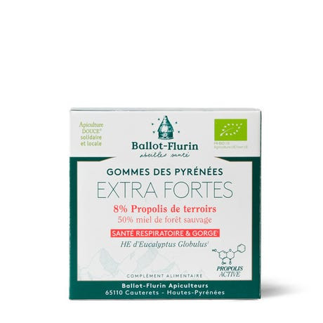 Bollot Flurin gommes extra fortes propolis 30g علكات قوية بالبروبوليس