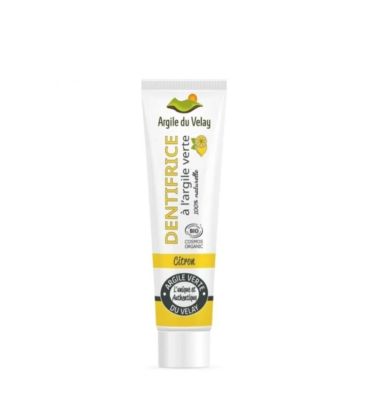 dentifrice argile verte citron velay 75ml معجونأسنانبالطينالأخضرولليمونفولي