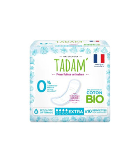 tadam serviettes fuites urinaires extra 10u فوط حبس البول الإضافية