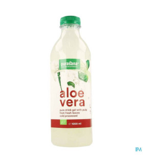 purasana jus aloe vera avec pulpe 1l عصير الألوفيرا مع اللب