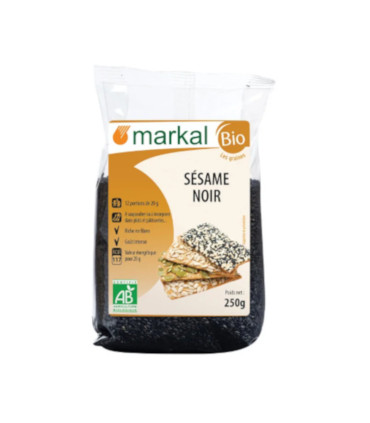 markal sesame noir 250g سمسم أسود