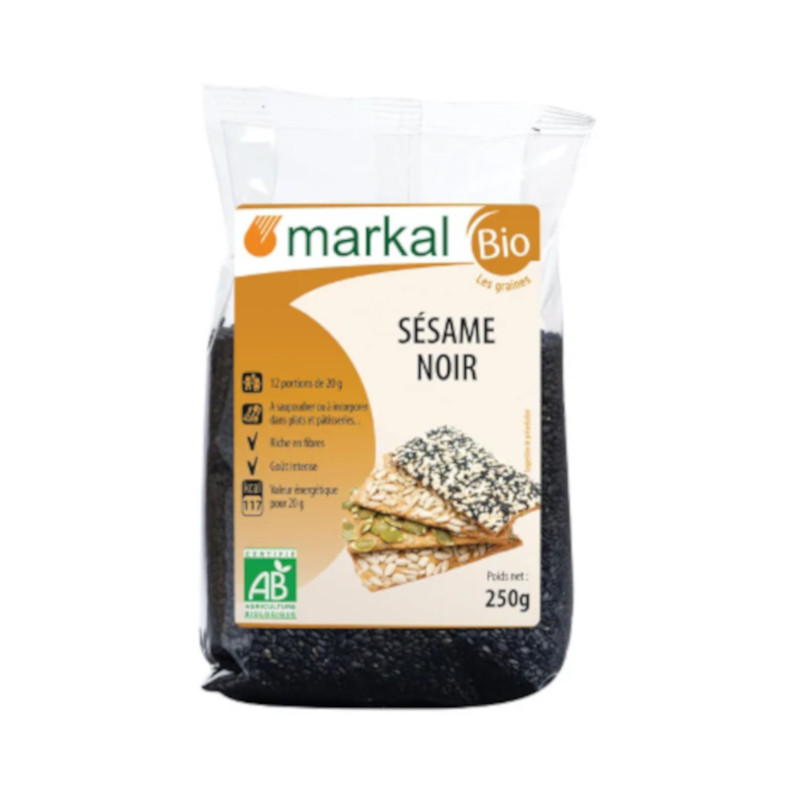 Markal Sésame noir BIO 250g سمسم أسود