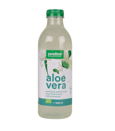 PURASANA Jus d'Aloe Vera 1L Bio بوراسانا عصير الصبار العضوي 1 لتر