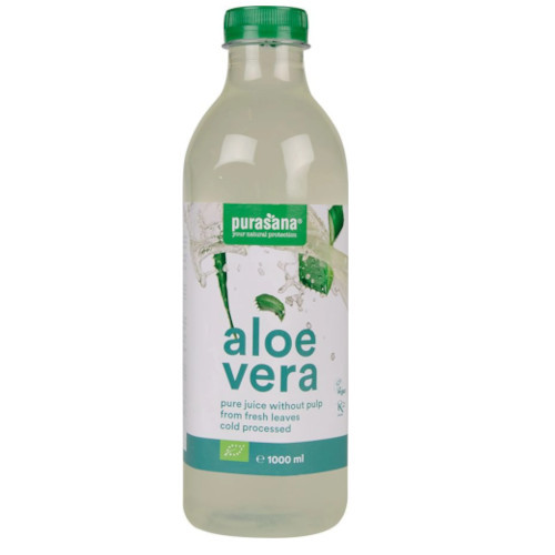 PURASANA Jus d'Aloe Vera 1L Bio بوراسانا عصير الصبار العضوي 1 لتر