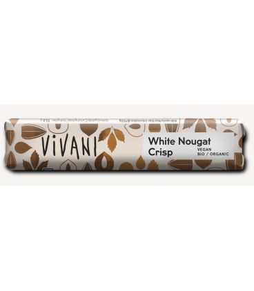 Vivani barre de nougat blanc crispy 35g لوح شوكولاتة بالنوجا البيضاء المقرمشة
