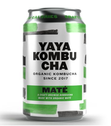 Yaya kombucha mate 330ml يايا كومبوتشا شاي ماتيه