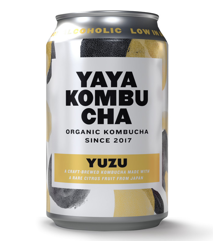 Yaya kombucha yuzu 330ml يايا كومبوتشا يوزو